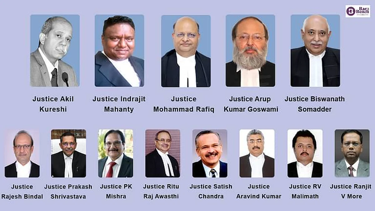 सुप्रीम कोर्ट कॉलेजियम ने 8 उच्च न्यायालयों के लिए नए मुख्य न्यायाधीशों, 5 अन्य के स्थानांतरण की अनुशंसा की