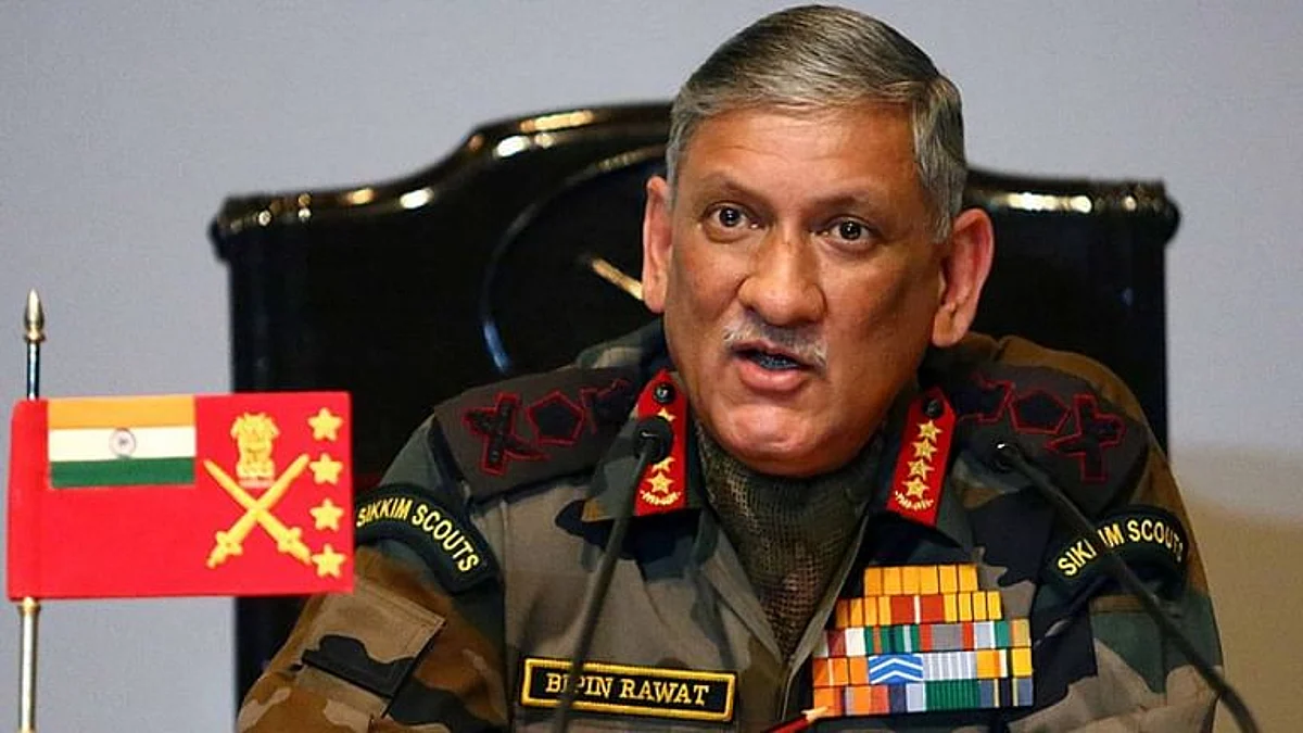 CDS Gen Bipin Rawat