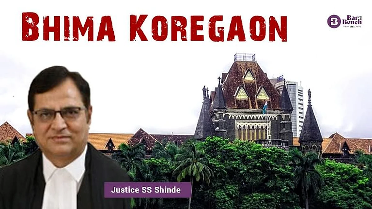 Justice SS Shinde, Bombay High Court, Bhima Koregaon,