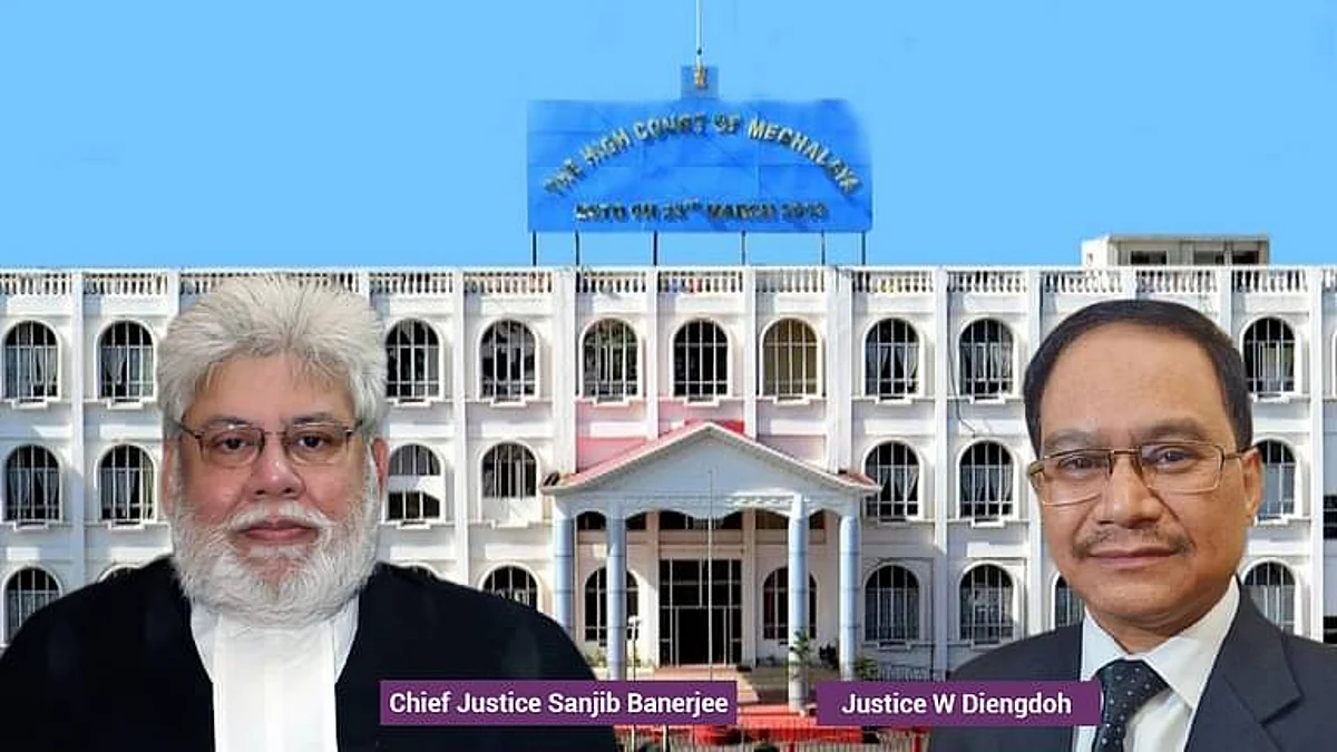 chief justice sanjib banerjee, justice w diengdoh, meghalaya high court