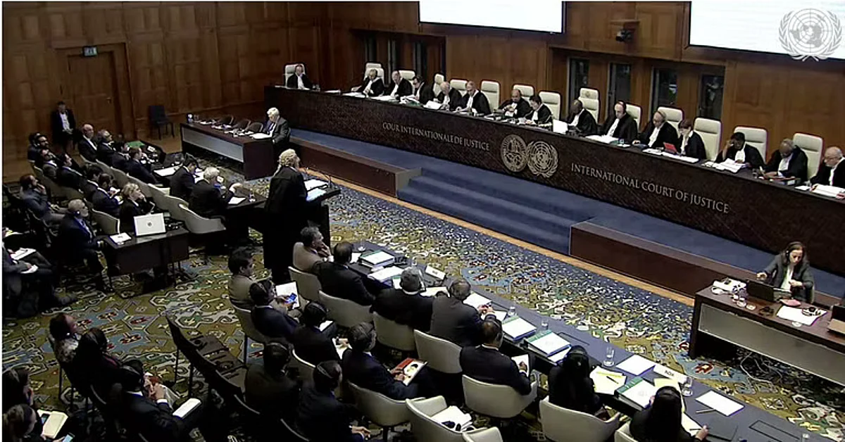 International Court of Justice (ICJ) Court Room