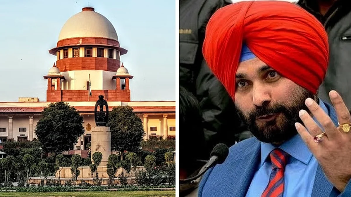 Navjyot Singh Sidhu and SC