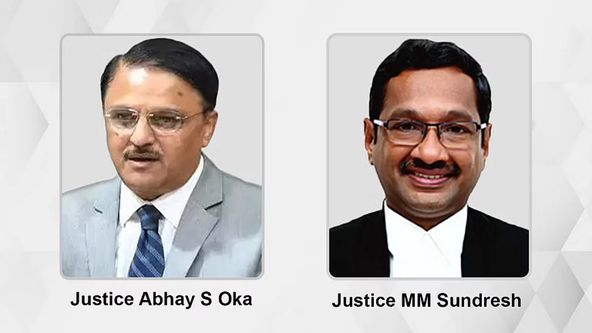 Justice Abhay S Oka and Justice MM Sundresh