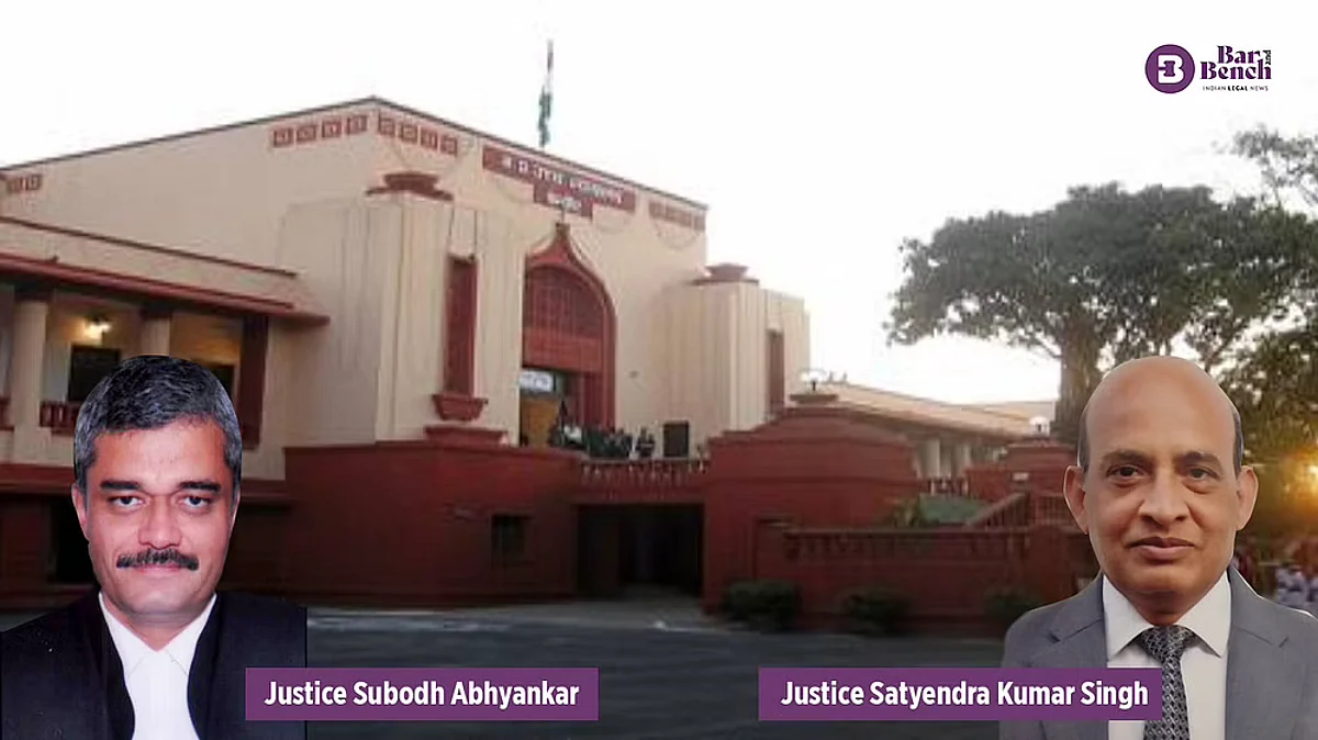 Justices Subodh Abhyankar and Satyendra Kumar Singh and MP HC's Indore Bench
