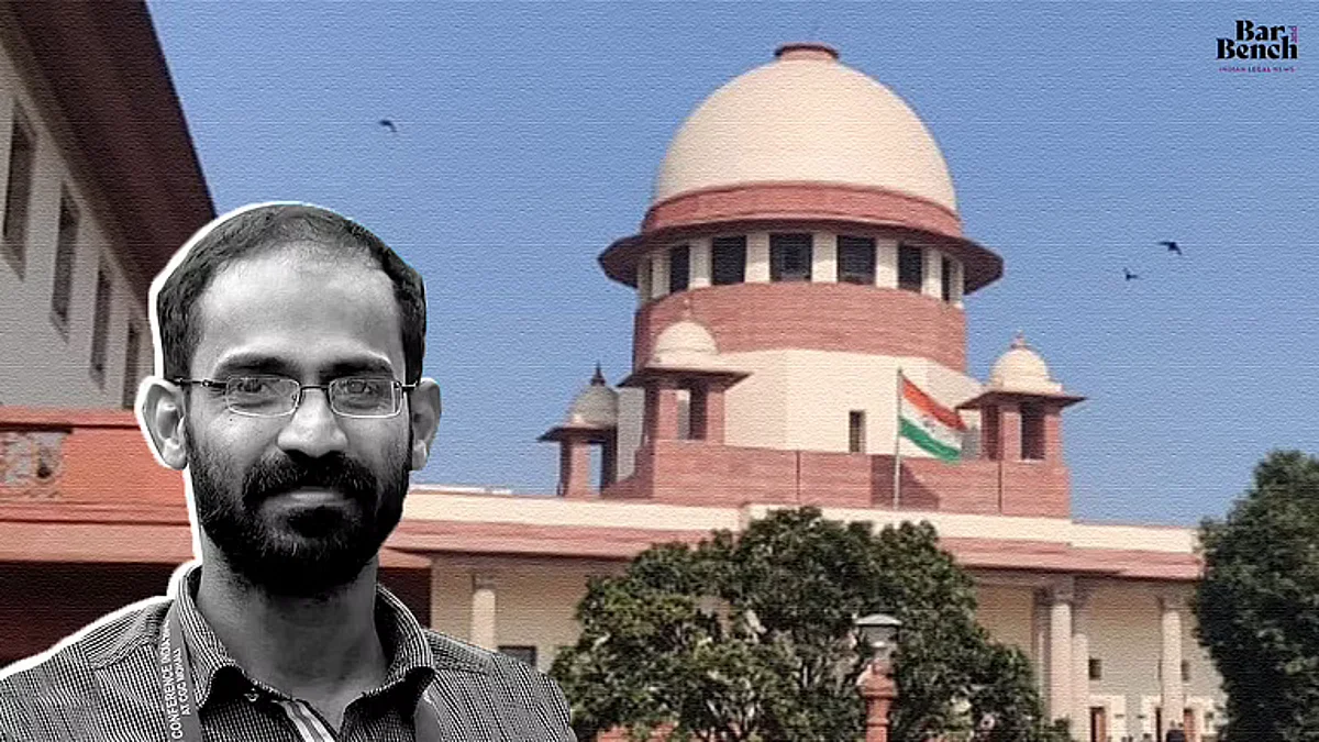 Siddique Kappan with Supreme Court