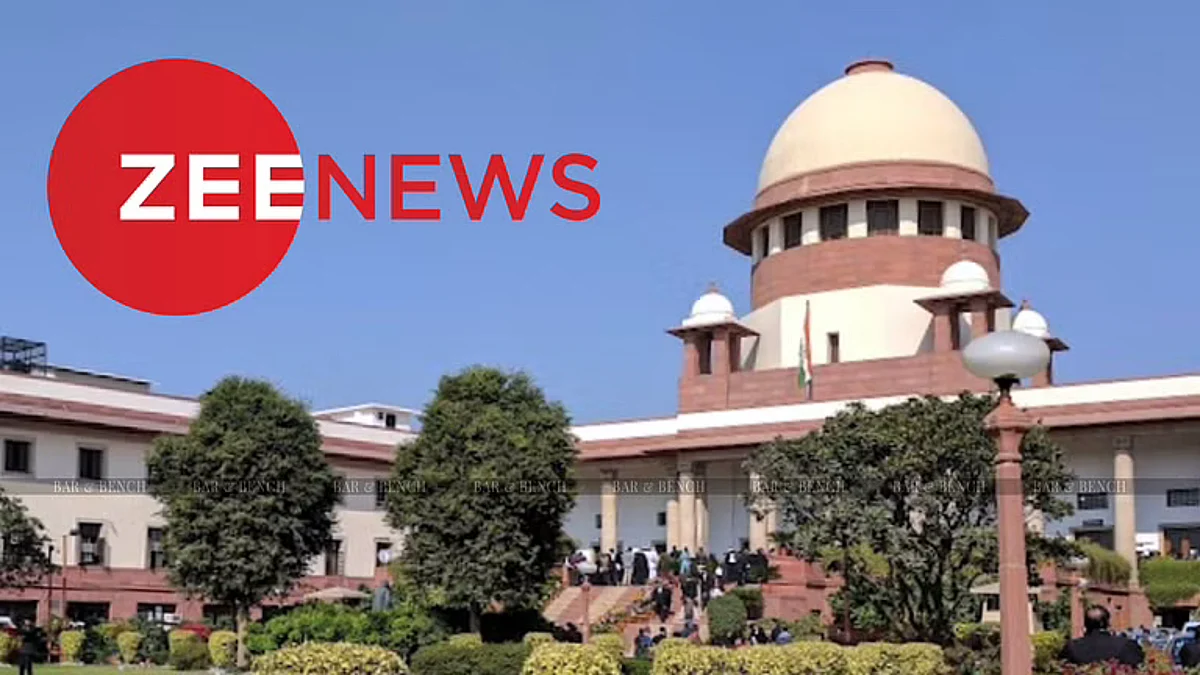Supreme Court and Zee news
