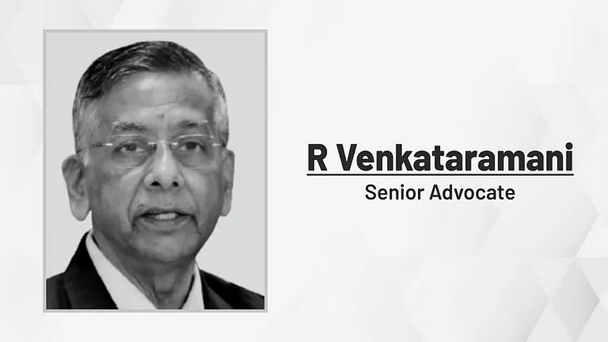 Senior Advocate R venkatramani