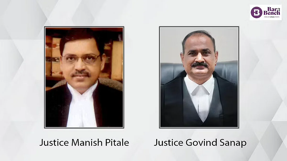 Justice Manish Pitale and Justice Govind Sanap