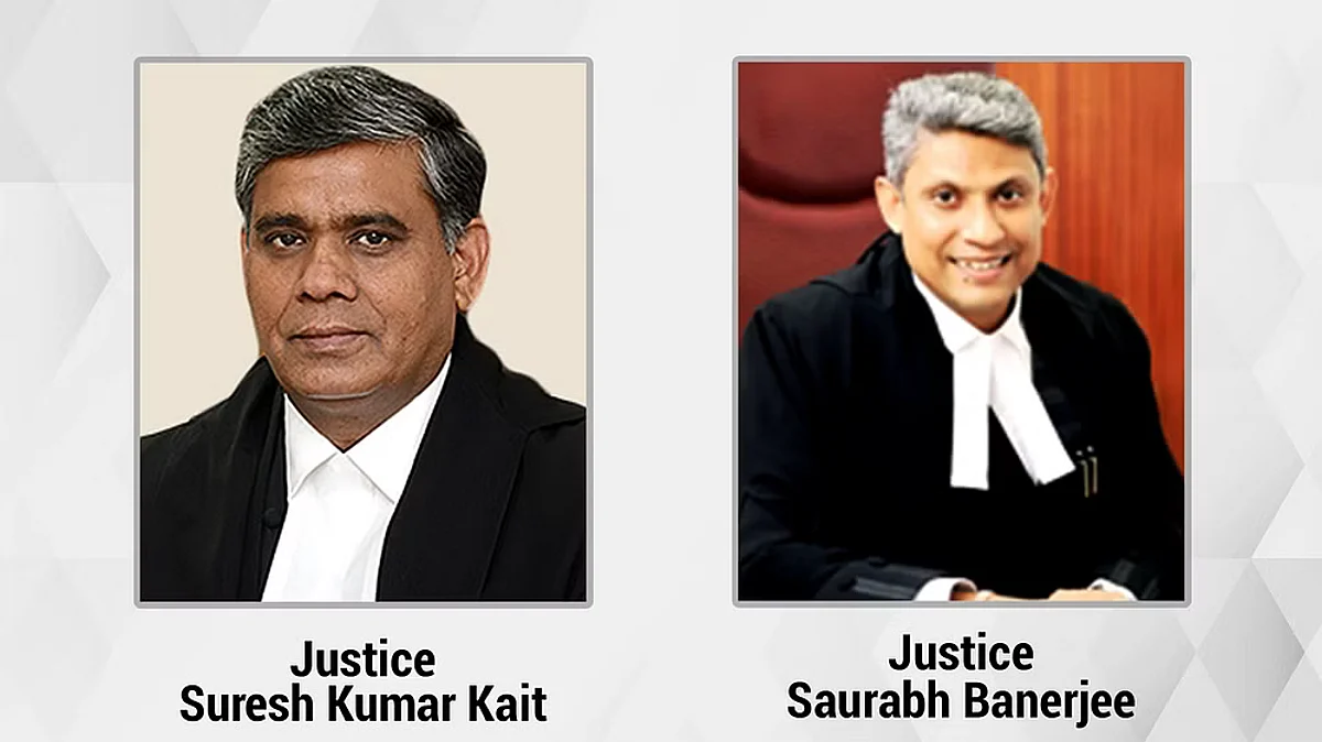 Justice Suresh Kumar Kait and Justice Saurabh Banerjee