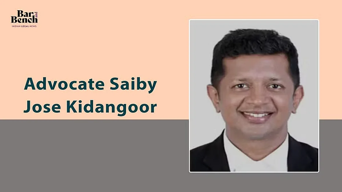 Advocate Saiby Jose Kidangoor