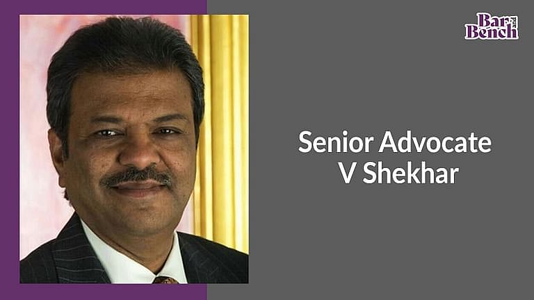 Senior Advocate V Shekhar succumbs to COVID19