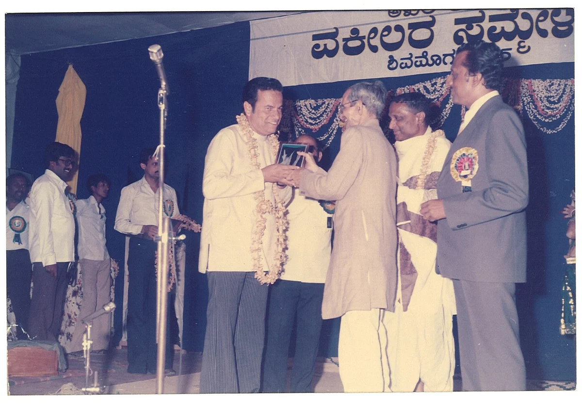 ಶಿವಮೊಗ್ಗೆಯ ವಕೀಲರ ಸಮ್ಮೇಳನದಲ್ಲಿ