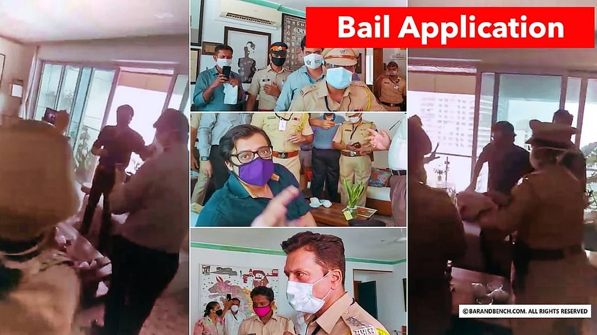 ಶೂ ಹಾಕಲು ಬಿಡಲಿಲ್ಲ, ಅಧಿಕಾರಿಯ ಬೂಟಿನಿಂದ ಪೆಟ್ಟು ತಿಂದೆ, ಕುಡಿಯುವ ನೀರಿಗೂ ನಿರ್ಬಂಧ: ಅರ್ನಾಬ್ ಅಳಲು
