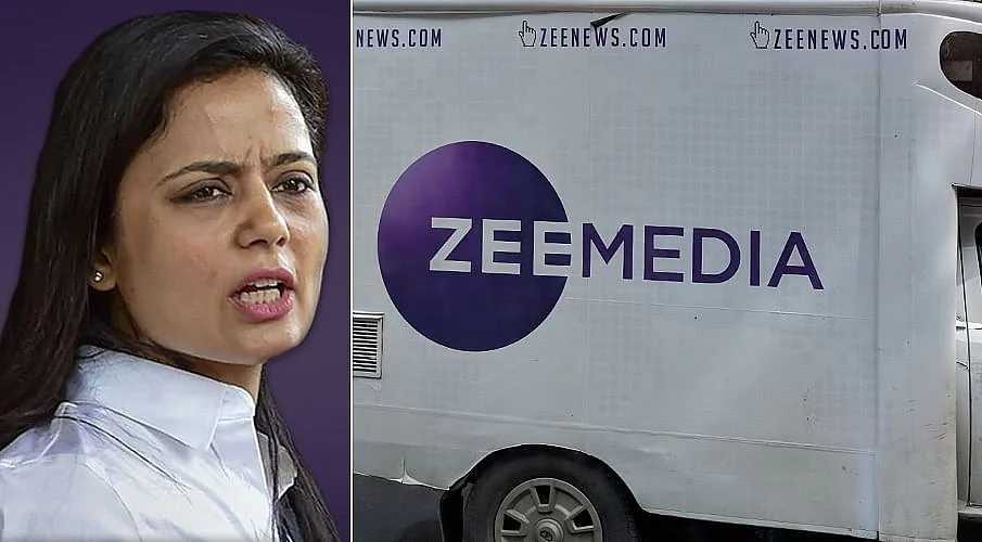 Mahua Moitra, Zee Media