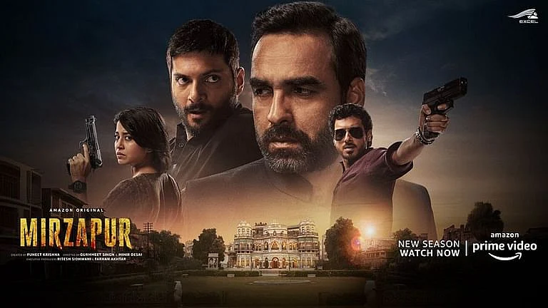 Poster of Mirzapur web series