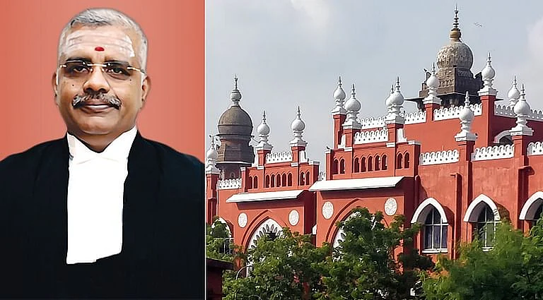 Justice Anand Venkatesh, judge of the Madras High Court