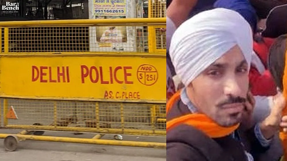 Deep Sidhu, Delhi Police