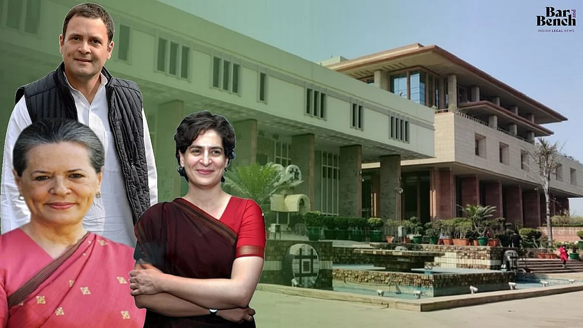 Sonia Gandhi, Rahul Gandhi and Priyanka Gandhi, Delhi High Court