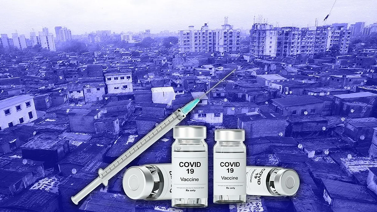 covid vaccine, slum areas