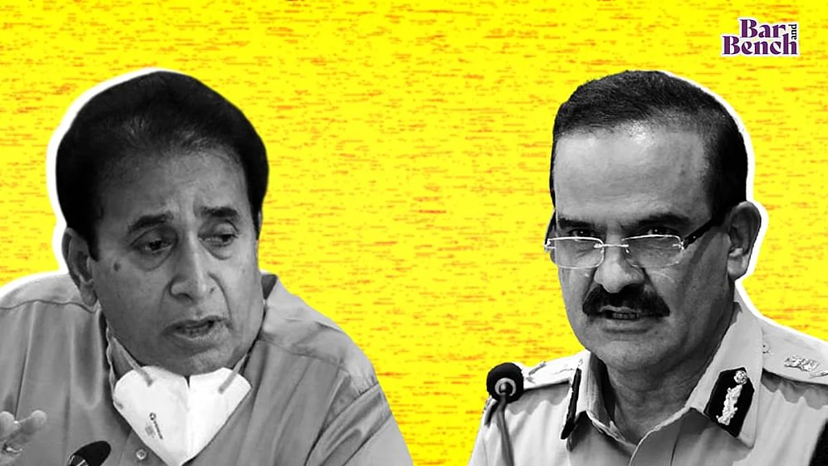 Param Bir Singh and Anil Deshmukh