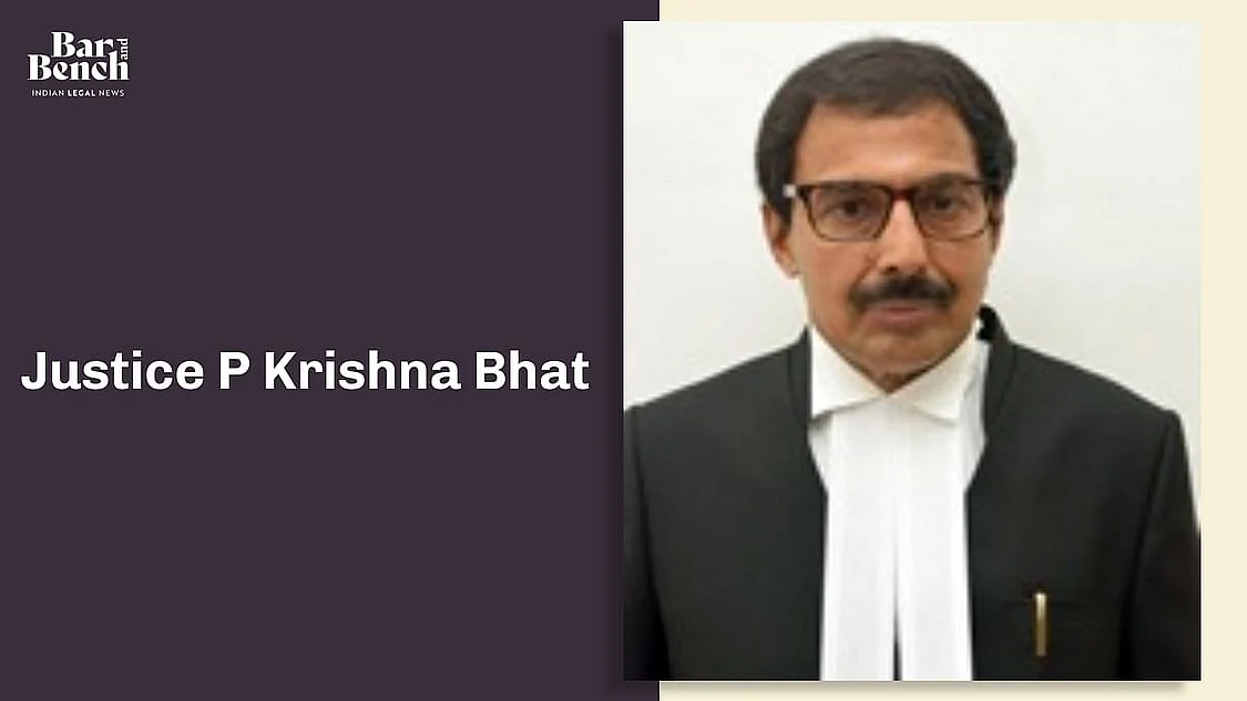 Justice Krishna P Bhat