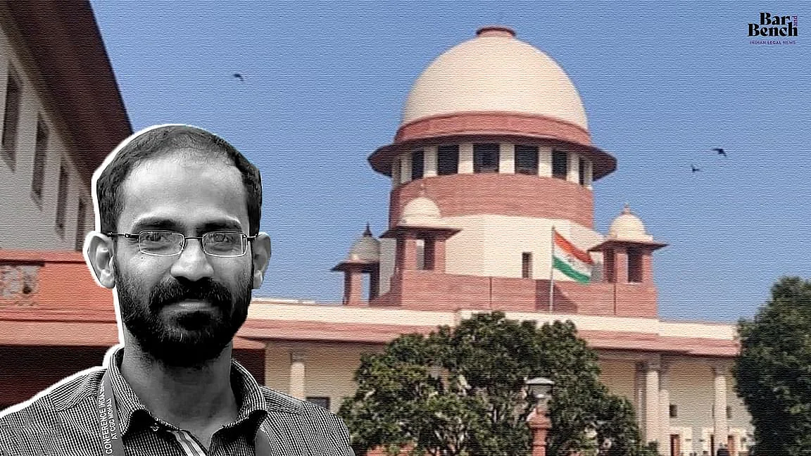 Siddique Kappan with Supreme Court