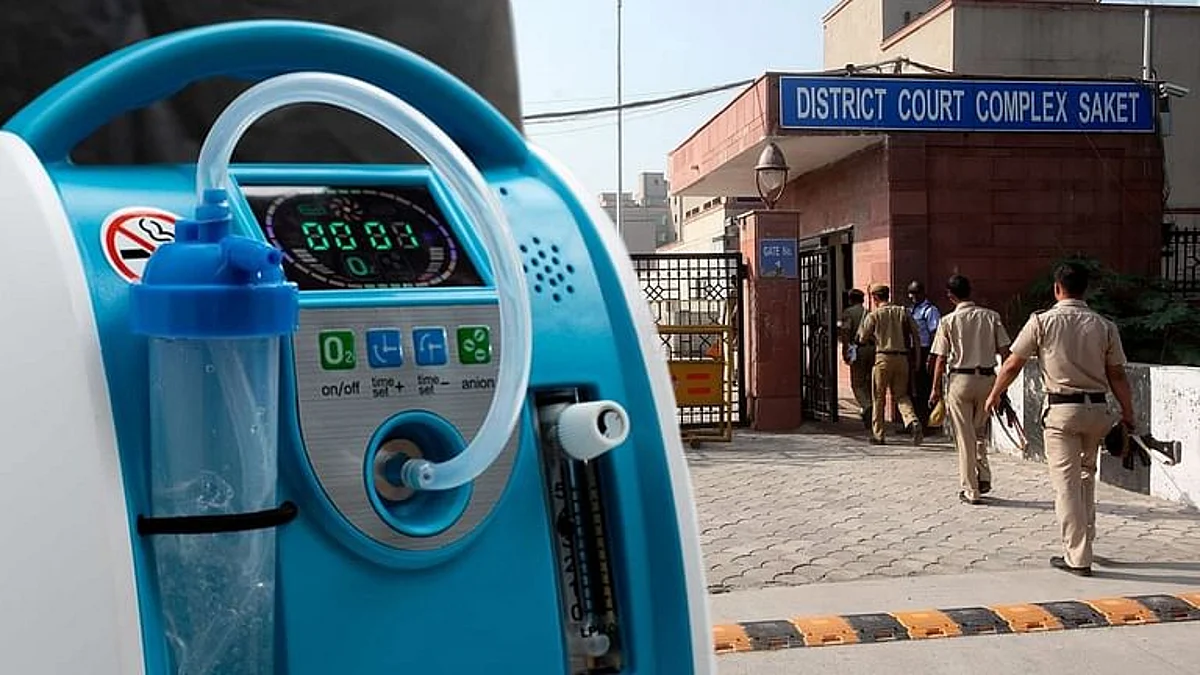 Oxygen Concentrator, Saket Court