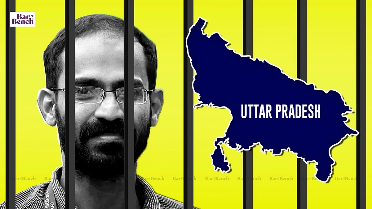 Kappan Siddique, Uttar Pradesh, Jail