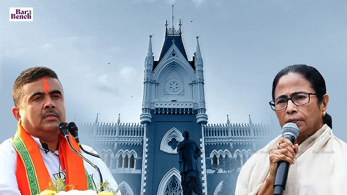 ನಂದಿಗ್ರಾಮ ಫಲಿತಾಂಶ ಪ್ರಶ್ನಿಸಿ ಮಮತಾ ಅರ್ಜಿ; ಕಲ್ಕತ್ತಾ ಹೈಕೋರ್ಟ್ನಿಂದ ಬಿಜೆಪಿಯ ಸುವೇಂದು ಅಧಿಕಾರಿಗೆ ನೋಟಿಸ್