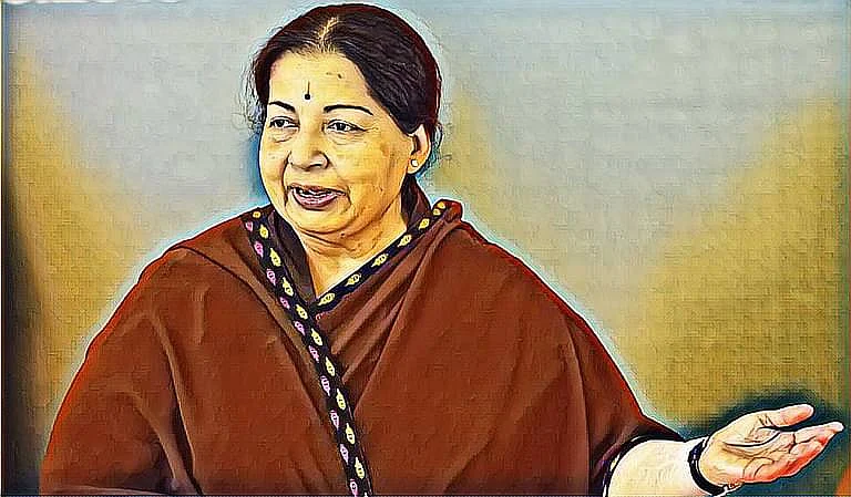 Former Chief Minister of Tamil Nadu, J Jayalalithaa