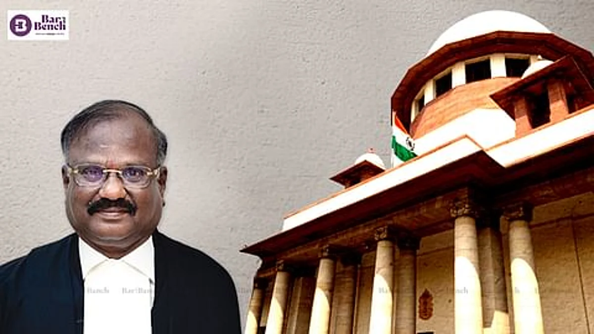 Justice N Kirubakaran and Supreme Court