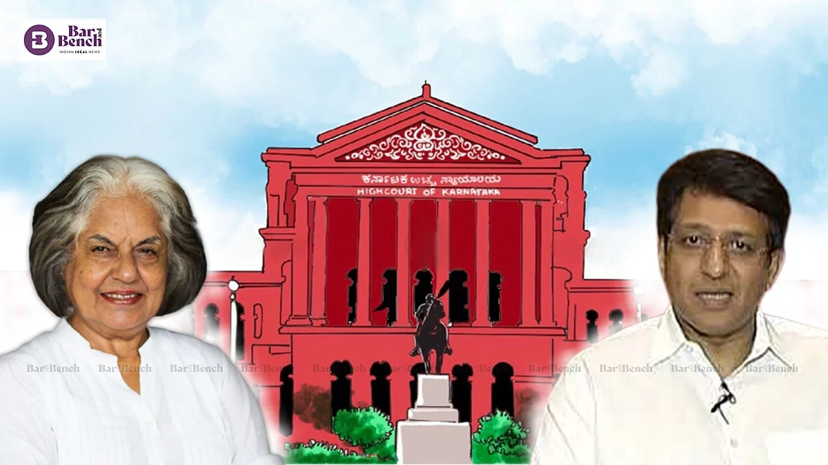 Sr Counsel Indira Jaising, Advocate Genaral Prabhuling Navadagi and Karnataka HC