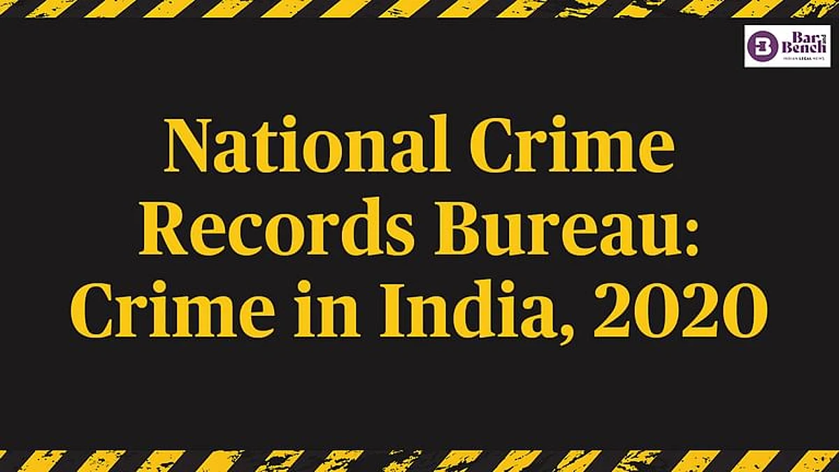 The NCRB released its statistics on crimes that took place all over the country in 2020.