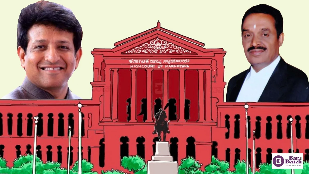 AG Prabhuling Navadagi, Senior Lawyer C V Nagesh and Karnataka HC