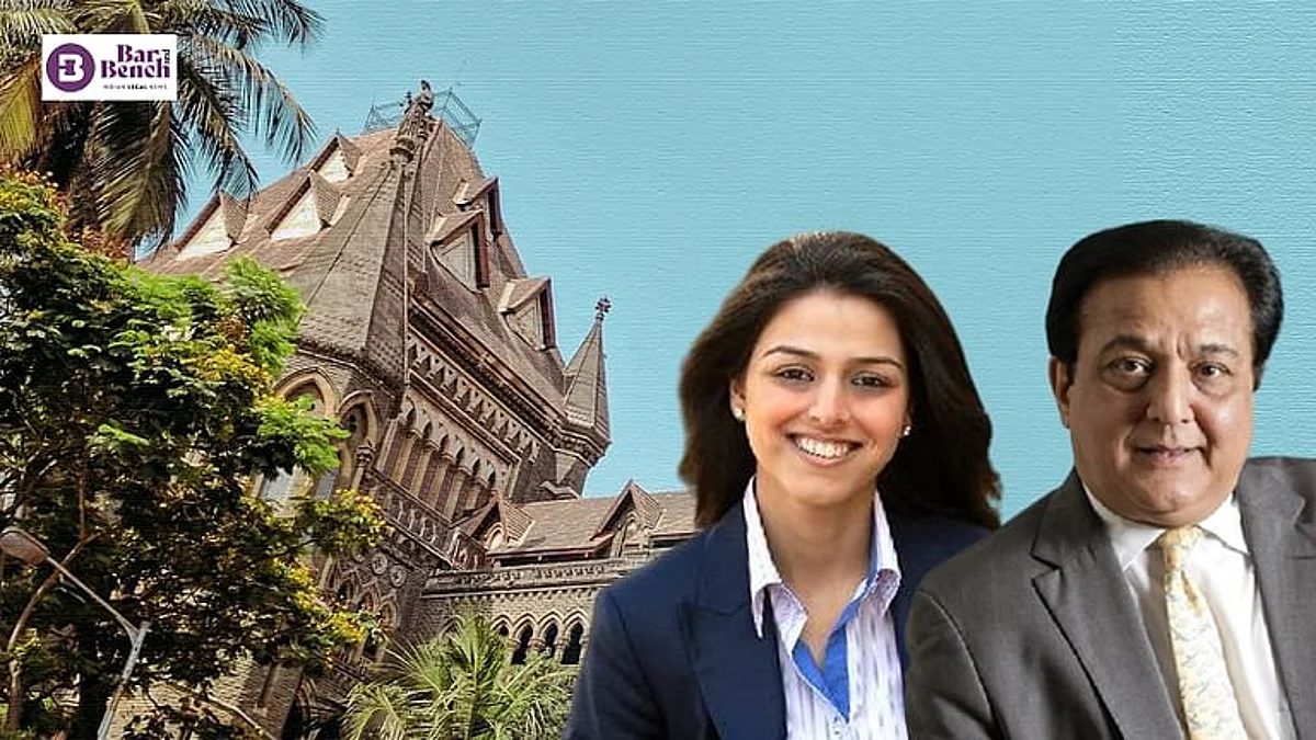 Rana Kapoor and Raakhe Kapoor Tandon with Bombay HC