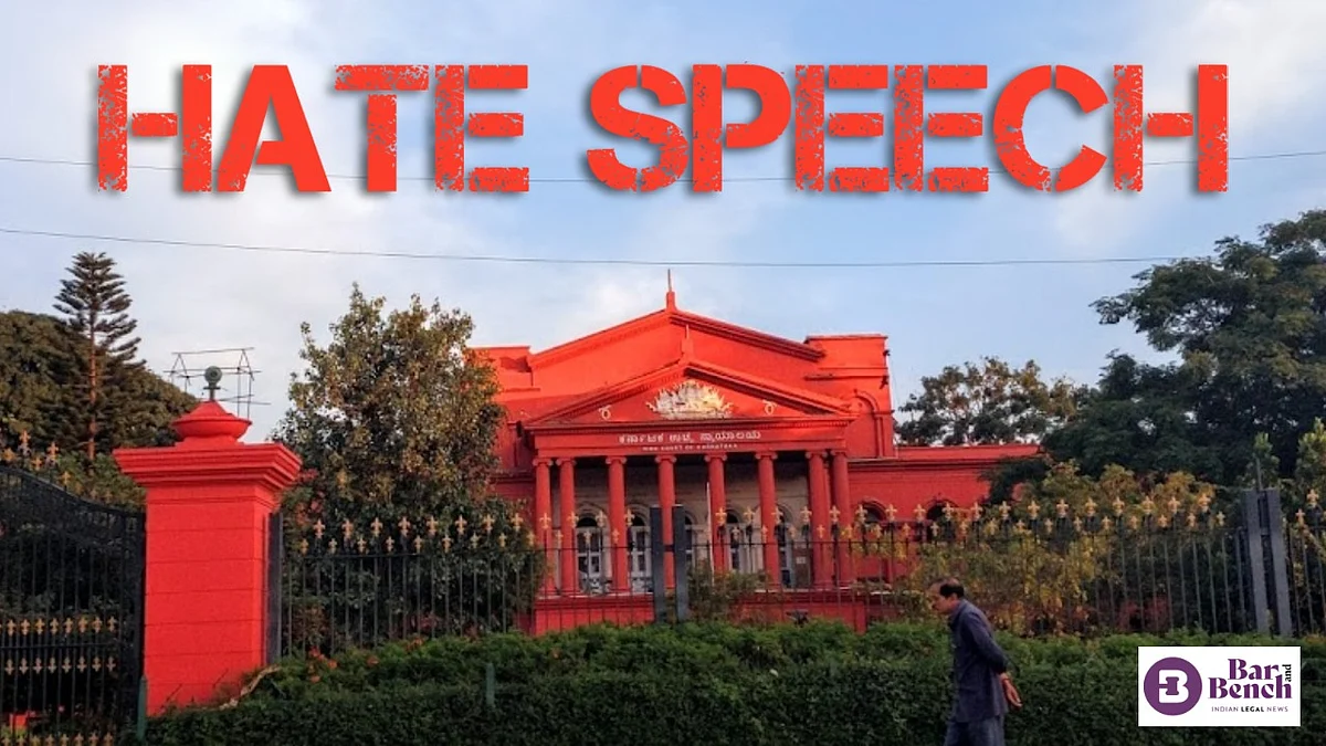 Karnataka High Court and Hate speech