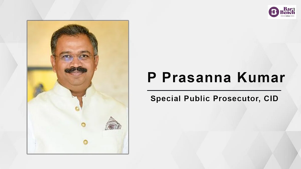 P Prasanna Kumar, SPP for CID