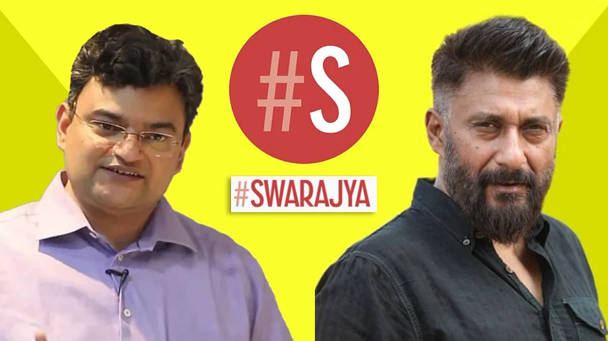 Vivek Agnihotri, Anand Ranganathan and Swarajya Magazine