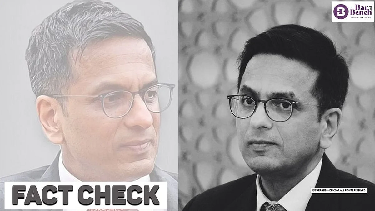 Fact Check / Justice DY Chandrachud