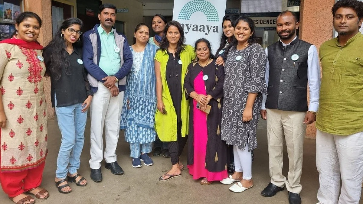 Team Nyaaya with the Samvidhaan Fellows