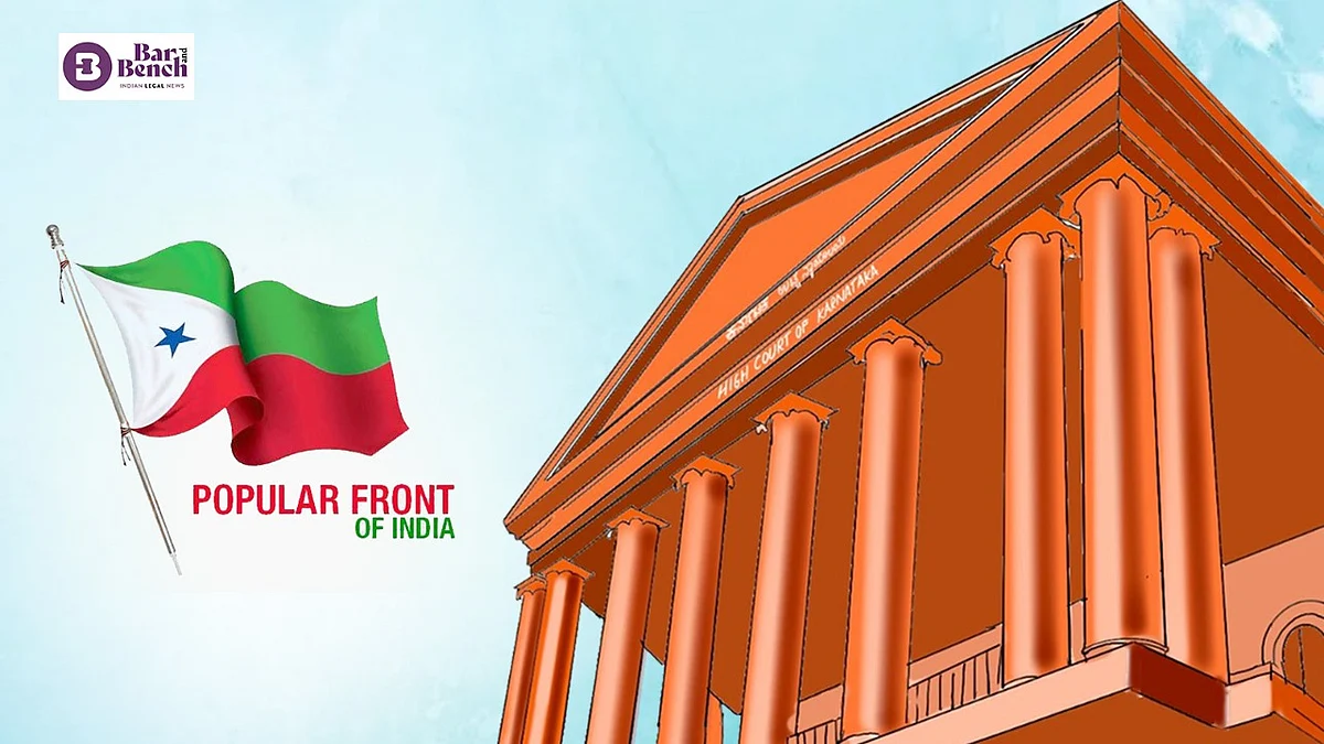 PFI and Karnataka HC