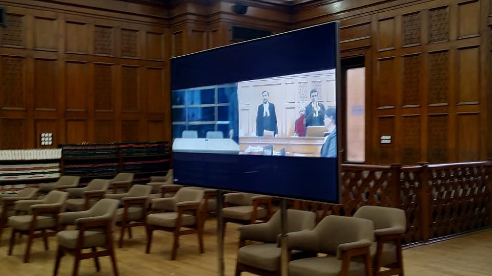 Courts using video conferencing