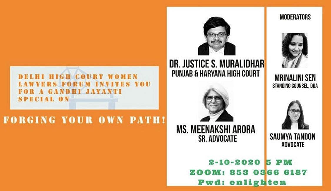 Justice S Murlidhar, Senior Advocate Meenakshi Arora speak on 'Forging