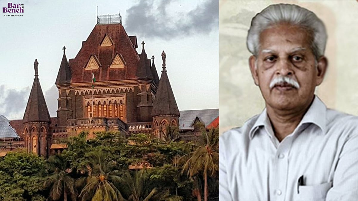 Varavara Rao Critical Condition May Relapse If Sent Back To Taloja Jaising Grover Senior practising advocate bombay high court.