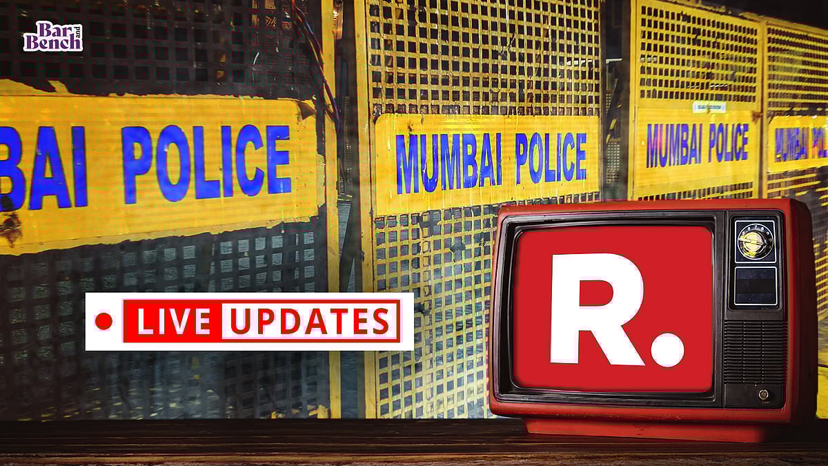 TRP Scam Bombay High Court hears challenge by Republic TV to proceedings against it by Mumbai