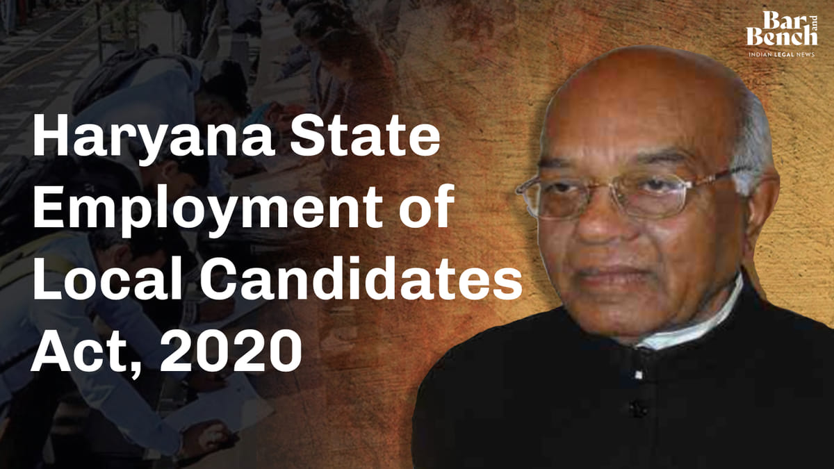 Governor Gives Assent To Haryana State Employment Of Local Candidates