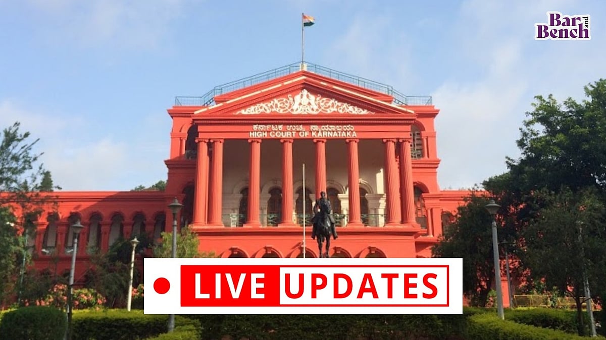 Karnataka High Court hears case on COVID19 situation in the State
