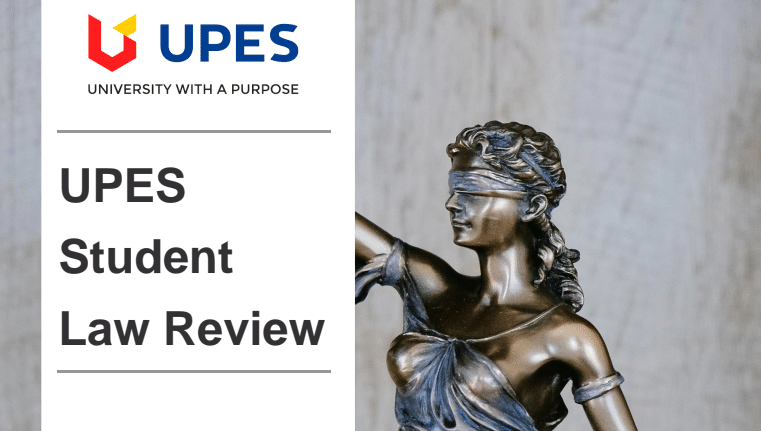 Call For Papers UPES Student Law Review Vol 2 Issue 1 