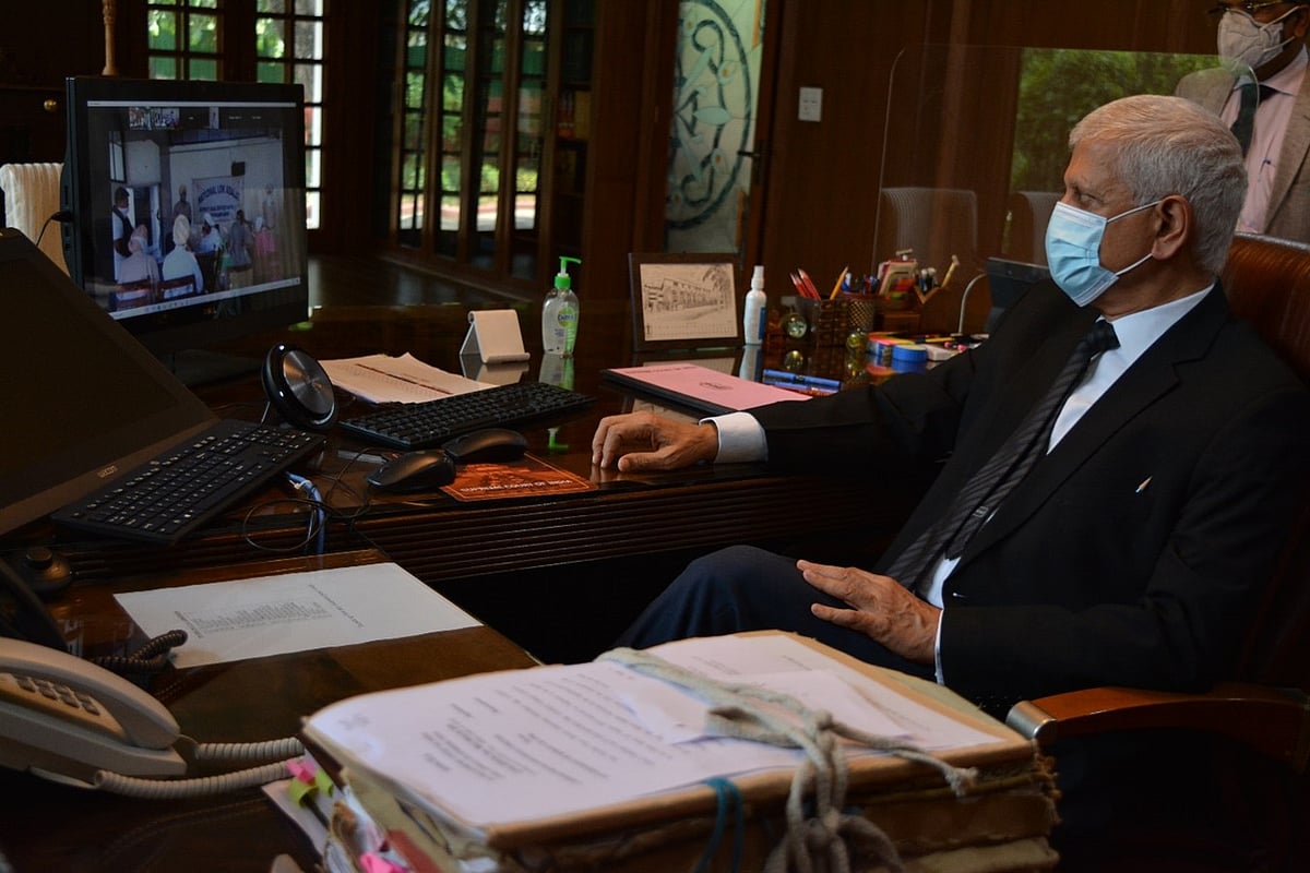 Justice UU Lalit oversees conduct of National Lok Adalat organised by NALSA Justice UU Lalit oversees conduct of National Lok Adalat organised by NALSA