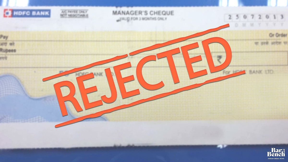 Cheque Signatory Section 138 NI Act: Can non-signatory to dishonoured cheque be ...